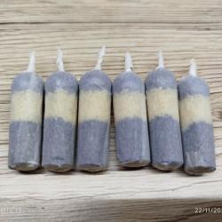 6 cartouches papier calibre 44, 1,2 gr de pnf 2  sous vide