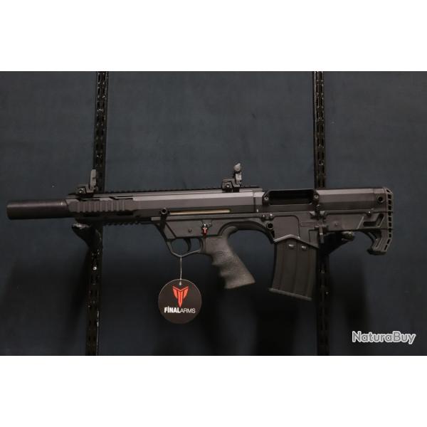Final Arms Semi-auto Bullpup FD12 cal 12, Cat B Noir 47 cm Gaucher Lisse PVC