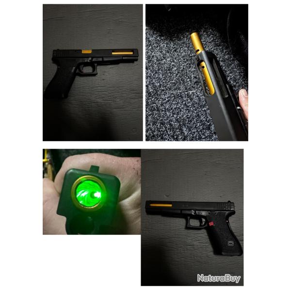 Glock 24C en 40 sw avec 3 chargeurs et la boite d'origine.