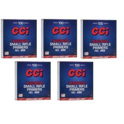 Amorces CCI magnum 450 small rifle par 500