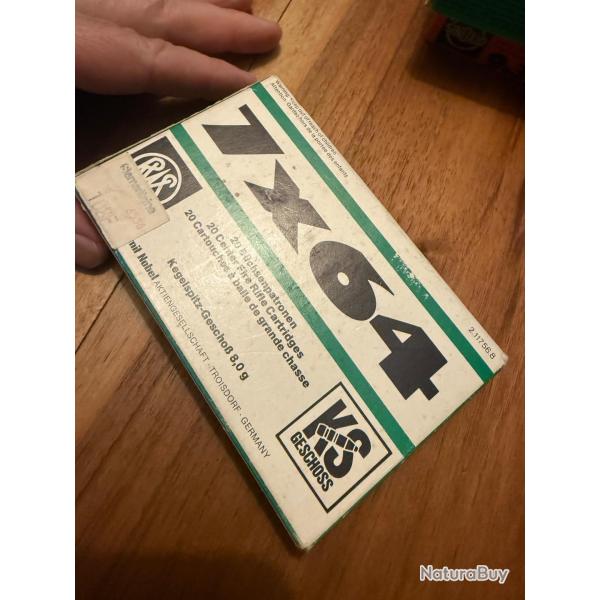 � saisir sans prix de r�serve munitions 7x64Neuve