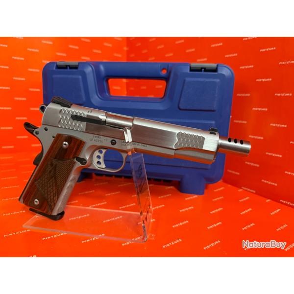 Pistolet Smith & Wesson 1911 E Series cal 45 ACP + Compensateur