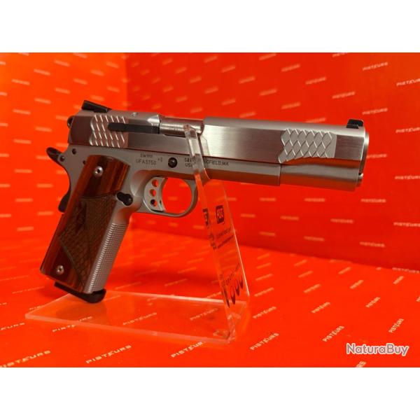Pistolet Smith & Wesson 1911 E Series cal 45 ACP + Compensateur