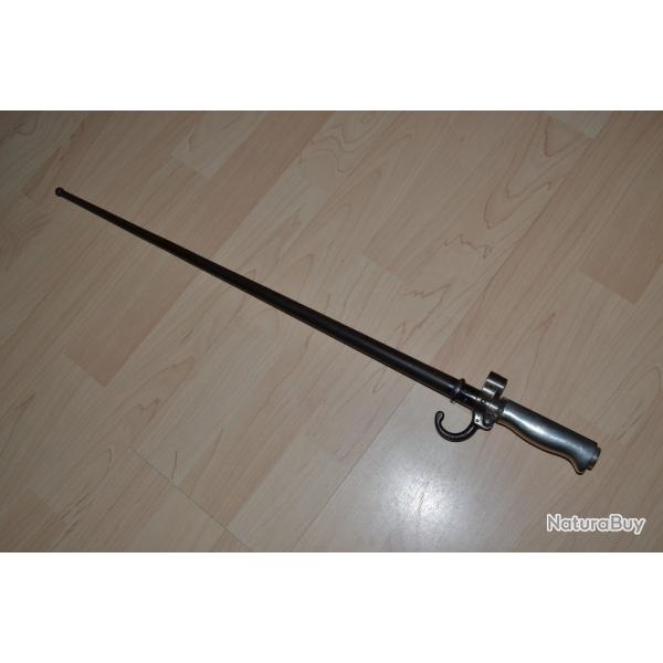 ba�onnette lebel 1886 premier type soie longue m�me num�ro fourreau garde poilu guerre 14-18