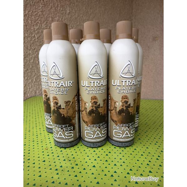 7 Bouteilles Gaz ASG Ultrair airsoft