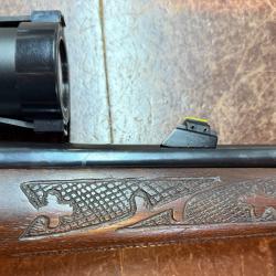 tr&eacute;s belle occasion REMINGTON 7600 BOIS 280 REM AVEC LUNETTE NORCONIA LUXUS 1.5-6X42 AMOVIBLE