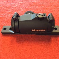 Point rouge AIMPOINT MICRO H2 2MOA + rail pour montage sur argot/ bar /winchester SRX/ maral
