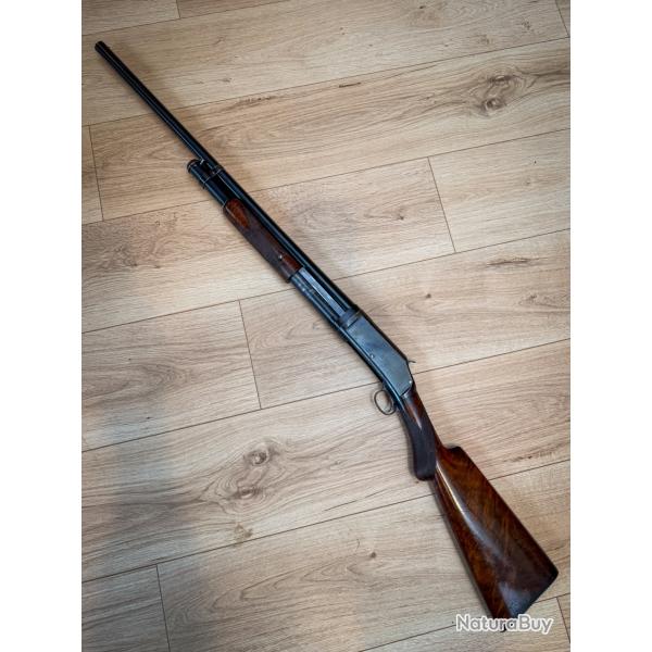 WINCHESTER Model 1897 Cal. 12/70 !! - Rare "Bois de Luxe" sort de r�vision - Canon winchester 12/70
