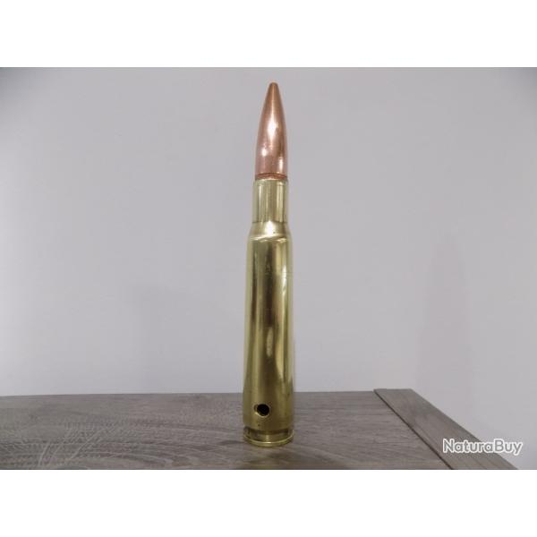 Cartouche calibre 12.7mm neutralis�e par per�age.