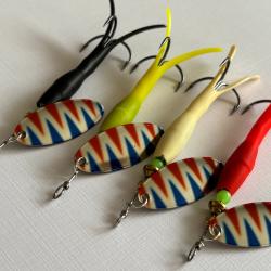 lot de 4 cuillers 14 grs style Quimperloise