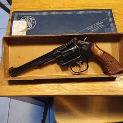 superbe r&eacute;volver S&W mod 48 en 22 magnum 6 coups