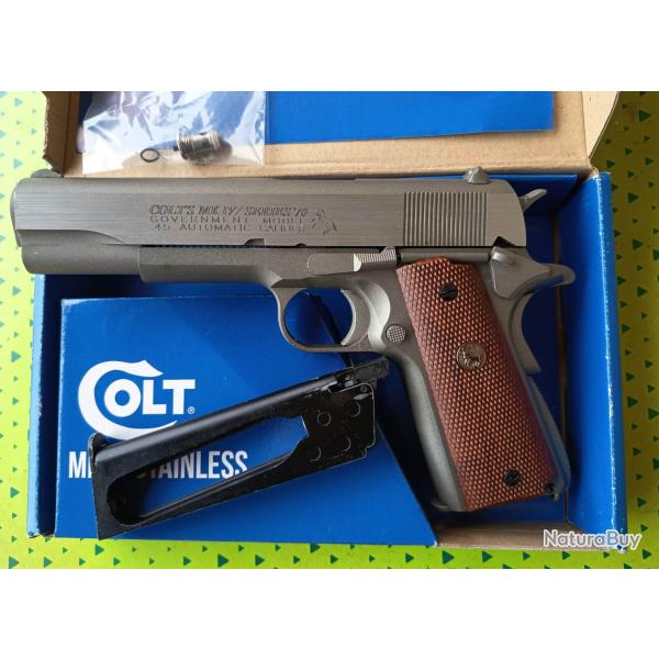 Colt MK IV Stainless 6mm airsoft cybergun