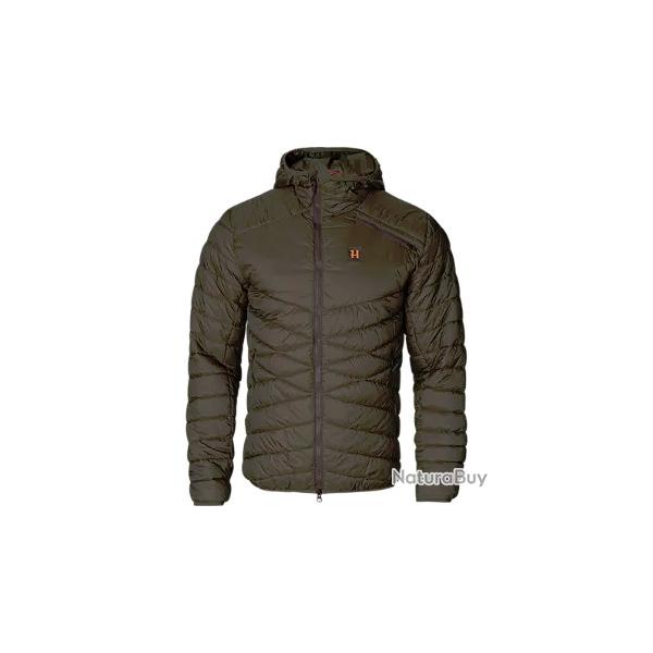 HARKILA VESTE A CAPUCHE COMPACT LOGMAR INSULATED WILLOW GREEN