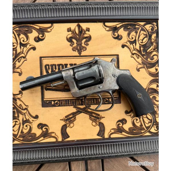 Revolver 8mm 92 Louis De Brus Brevet� � BARILLET BASCULANT � m�canique excellente.