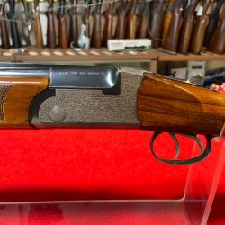 FUSIL SUPERPOS&Eacute; : ANGELO ZOLI, &Eacute;JECTEURS, CAL : 12/70, CANONS 70 cm, BON ETAT, DOUBLE D&Eacute;TENTE.