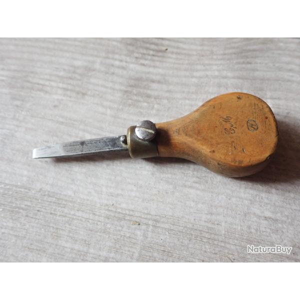 Outil r�glementaire pour entretien fusils suisses, et d�montage. Tournevis pour Rubin Schmidt