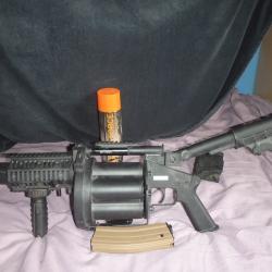 Lance Multi grenades Milkor- ICS- Noir