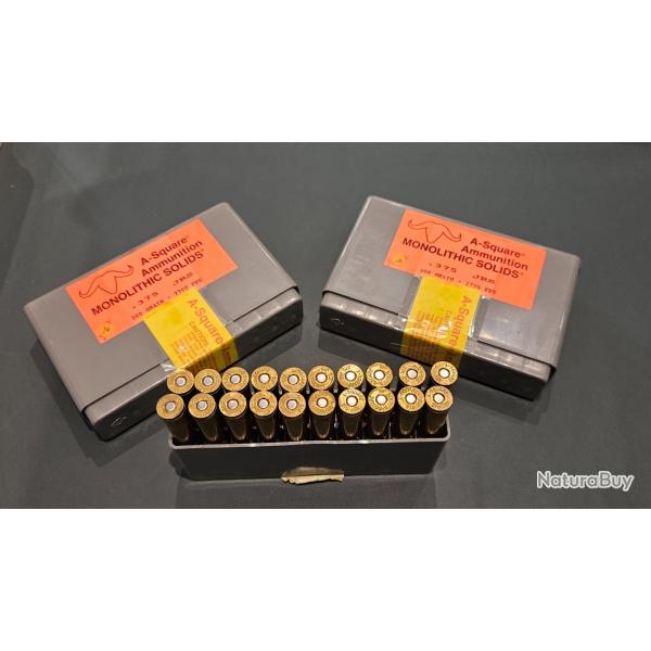 60 cartouches de 375 JRS  A-Square monolithic solids