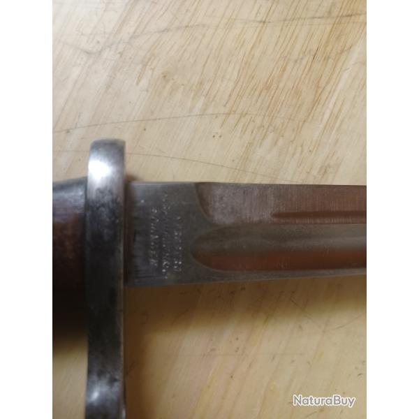 Ba�onnette pour fusil steyr 1895