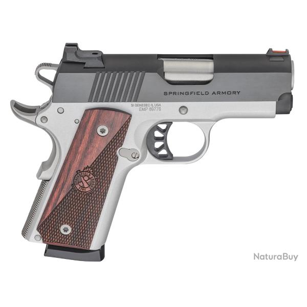 Pistolet Springfield Armory 1911 Ronin EMP - Cal. 9x19 Para - Canon 3'' - Acier Bronz� / Alu