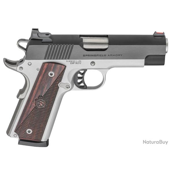 Pistolet Springfield Armory 1911 Ronin EMP - Cal. 9x19 Para - Canon 4'' - Acier Bronz� - Alu