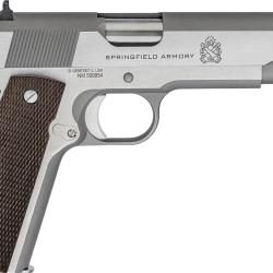 Pistolet Springield Armory 1911 Mil-Spec - Cal. 45 ACP - Canon 5'' - Inox