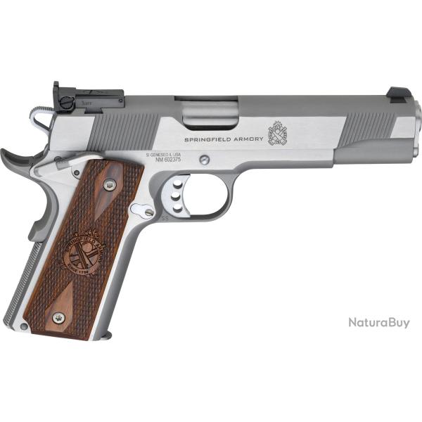 Pistolet Springfield Armory 1911 Loaded Target - Cal. 45 ACP - Canon 5'' - Inox