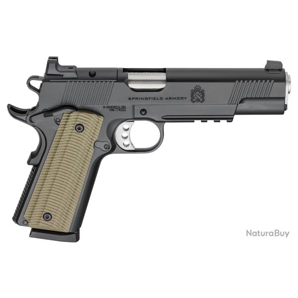Pistolet Springfield Armory 1911 Operator AOS - Cal. 45 ACP - Canon 5'' - Noir