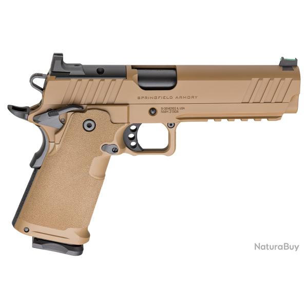 Pistolet Springfield Armory 1911 DS Prodigy - Cal. 9x19 Para - Canon 5'' - TAN