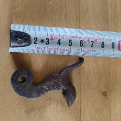 Chien fusil a piston ancien