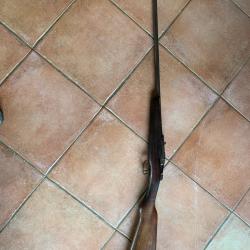 Tr&egrave;s vieille carabine de jardin en 9 mm