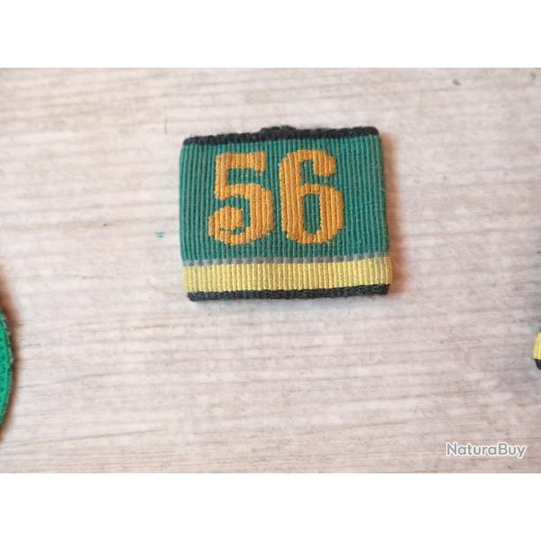 Passant, insigne d'�paule, �paulette, grade suisse. R�giment 56