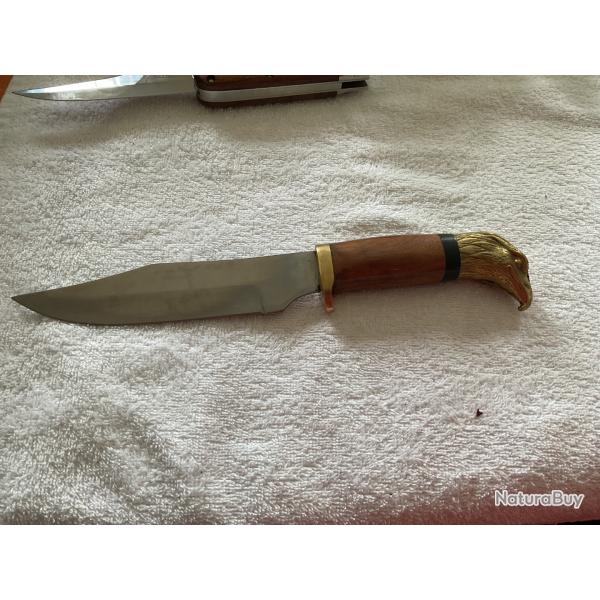 COUTEAUX DE CHASSE SANS MARQUE T�TE D'OISEAU