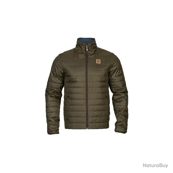 HARKILA VESTE REVERSIBLE KALIX WILLOW GREEN/SEA BLUE