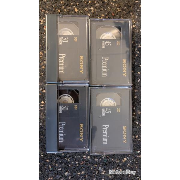 Lot de cassettes VHS cam�scope