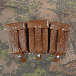 Cartouchi&egrave;re / Porte Chargeur Mauser 98K Marron - Militaria WW2 Unit&eacute; (x1)