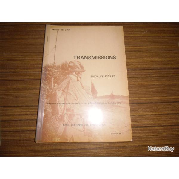 Lot de 2 manuels de transmissions