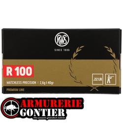 Munitions RWS 22lr R100 x50