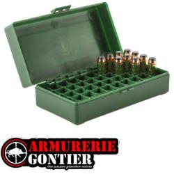 Bo&icirc;te de rangement 50 cartouches MEGALINE 44mag /45 LC