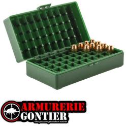 Bo&icirc;te de rangement 50 cartouches MEGALINE 45 acp