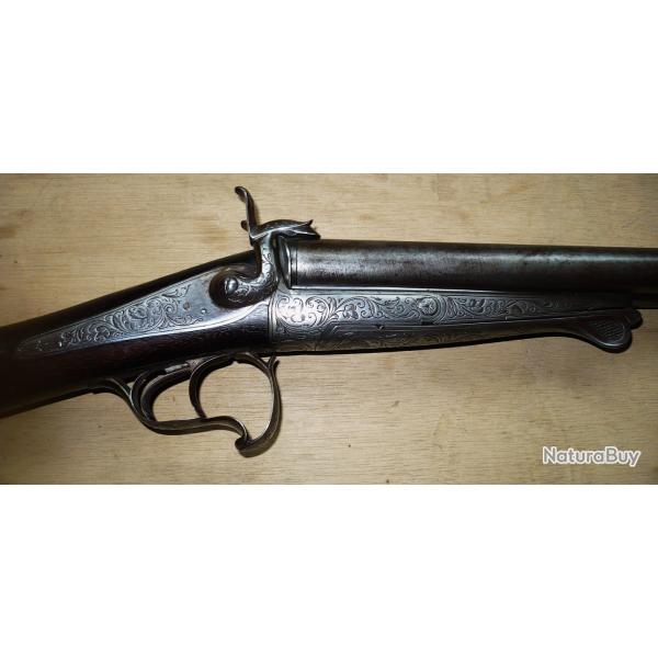 Fusil � broche canons Bernard