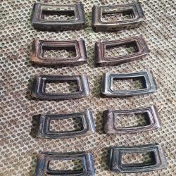lot de 10 clips de Mannlicher Hollandais mod&egrave;le 1895 cal 6,5x53R
