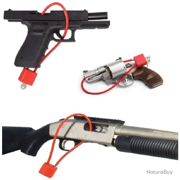 [Lot de 2] Cadenas � Cable pour Arme | TXC ARMEMENT