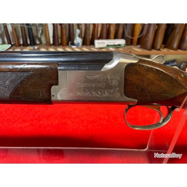 FUSIL SUPERPOS� : BROWNING, MOD�LE : 325 SL, CAL : 12/70, BON ETAT, �JECTEURS, 70 cm, MOBILE CHOKE.