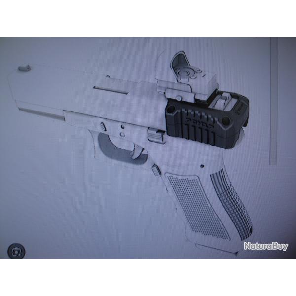 rail aide � l'armement recover PCH 17 avec rail picatyni