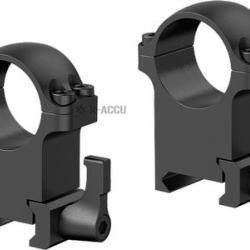 Colliers 25,4mm Weaver Haut X-ACCU