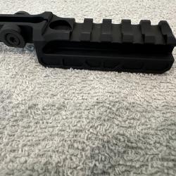 Montage AK ALPHA MINI DOT MOUNT PICATINNY BLACK - MIDWEST INDUSTRIES