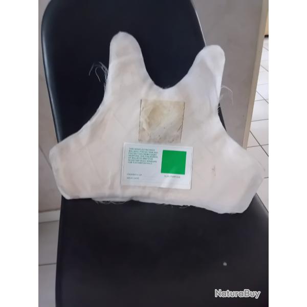 Ench�re 1 plaque balistique contre les armes de poings et les lames AEGIS 45X35 cm