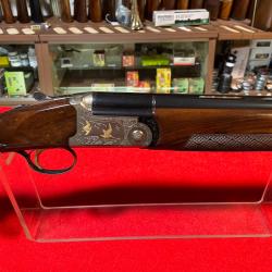FUSIL SUPERPOS&Eacute; : BETTINSOLI MOD&Egrave;LE : SILVER LITE, CAL : 12/76, TR&Egrave;S BON ETAT, &Eacute;JECTEURS, 66 cm, CI.