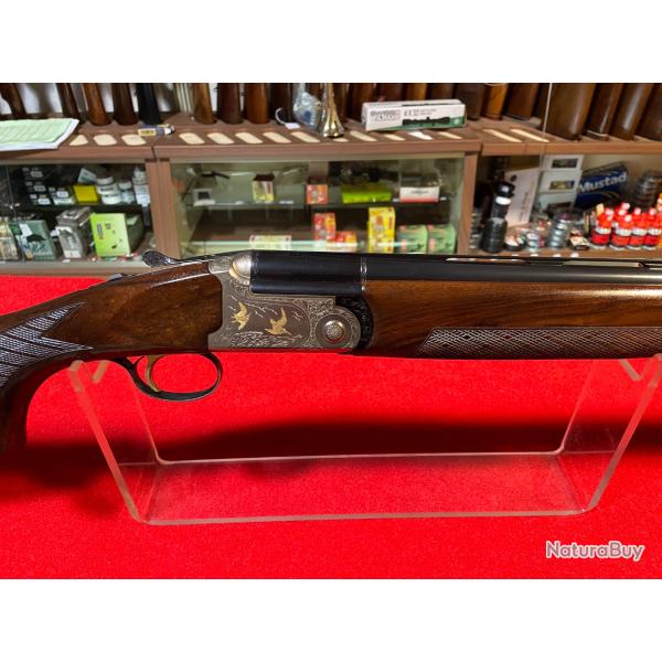 FUSIL SUPERPOS� : BETTINSOLI MOD�LE : SILVER LITE, CAL : 12/76, TR�S BON ETAT, �JECTEURS, 66 cm, CI.